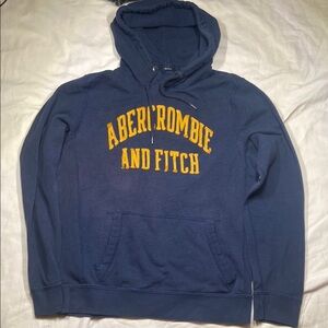 Abercrombie & Fitch Blue Hoodie with Minor Damage